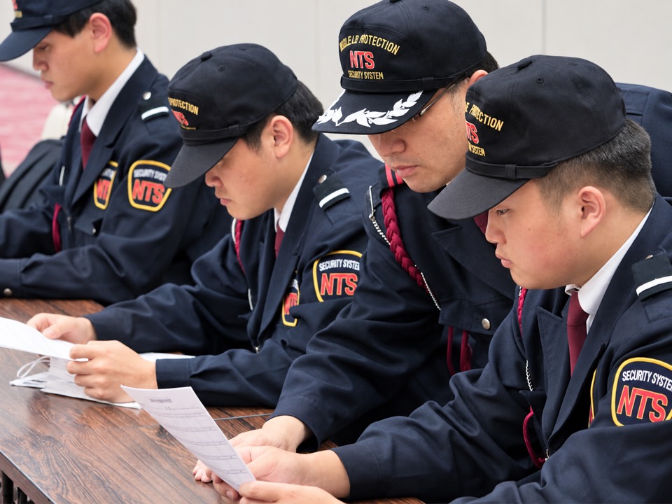 打ち合わせをする先輩社員